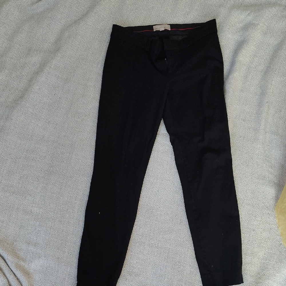 Banana Republic Black Sloan Fit Trousers